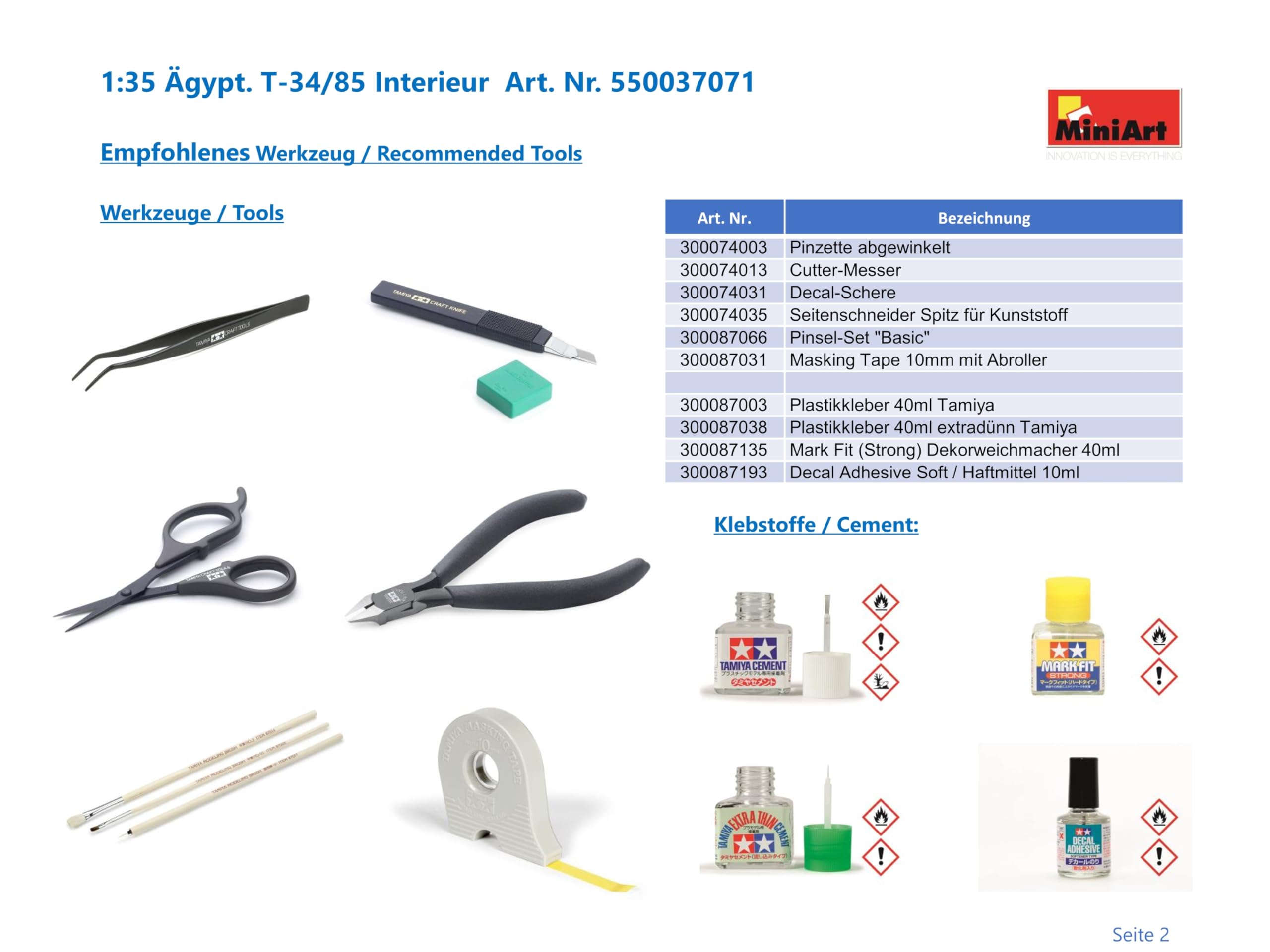 Miniart MIN37071 niezłożony plastikowy model zestaw