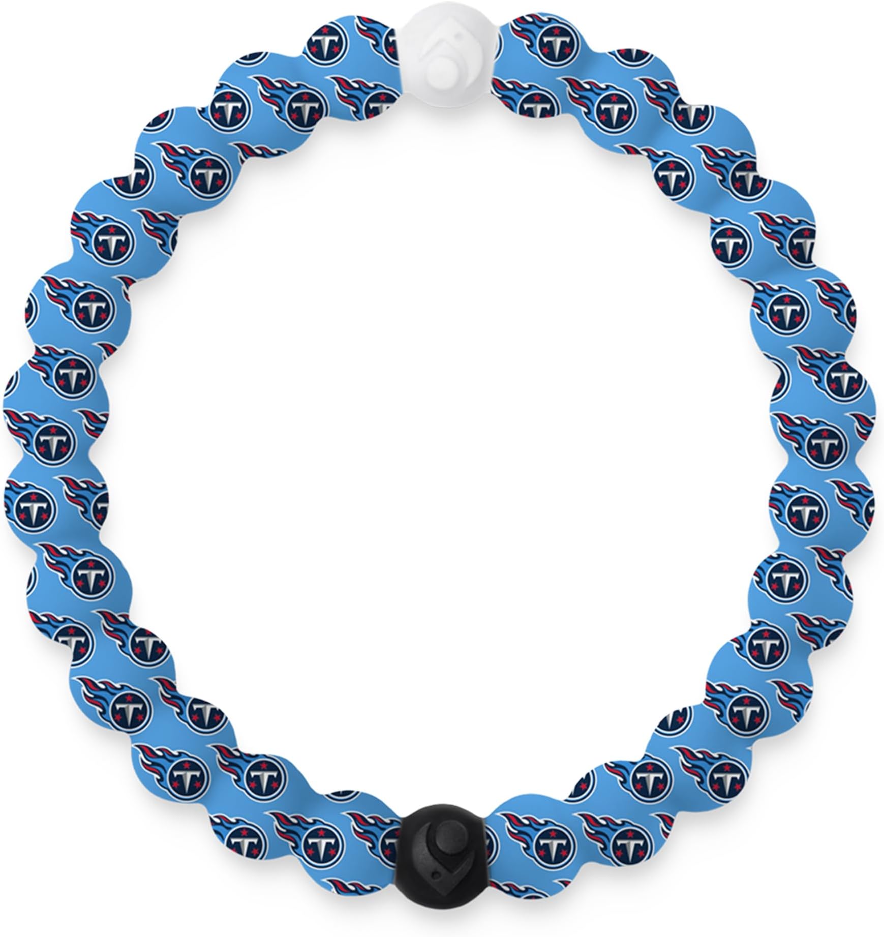 LokaiLokai NFL Football Collection Beaded Bracelets for Men & Women - Silicone Jewelry Fashion Bracelet Slides-On for Comfortable Fit