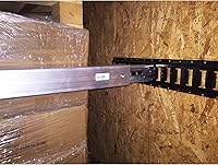 Vista 4 de DC Cargo Mall Vigas de Apuntalamiento E-Track - Barras de carga ajustables para camiones de 84 a 96 pulgadas (paquete de 2) barras de carga