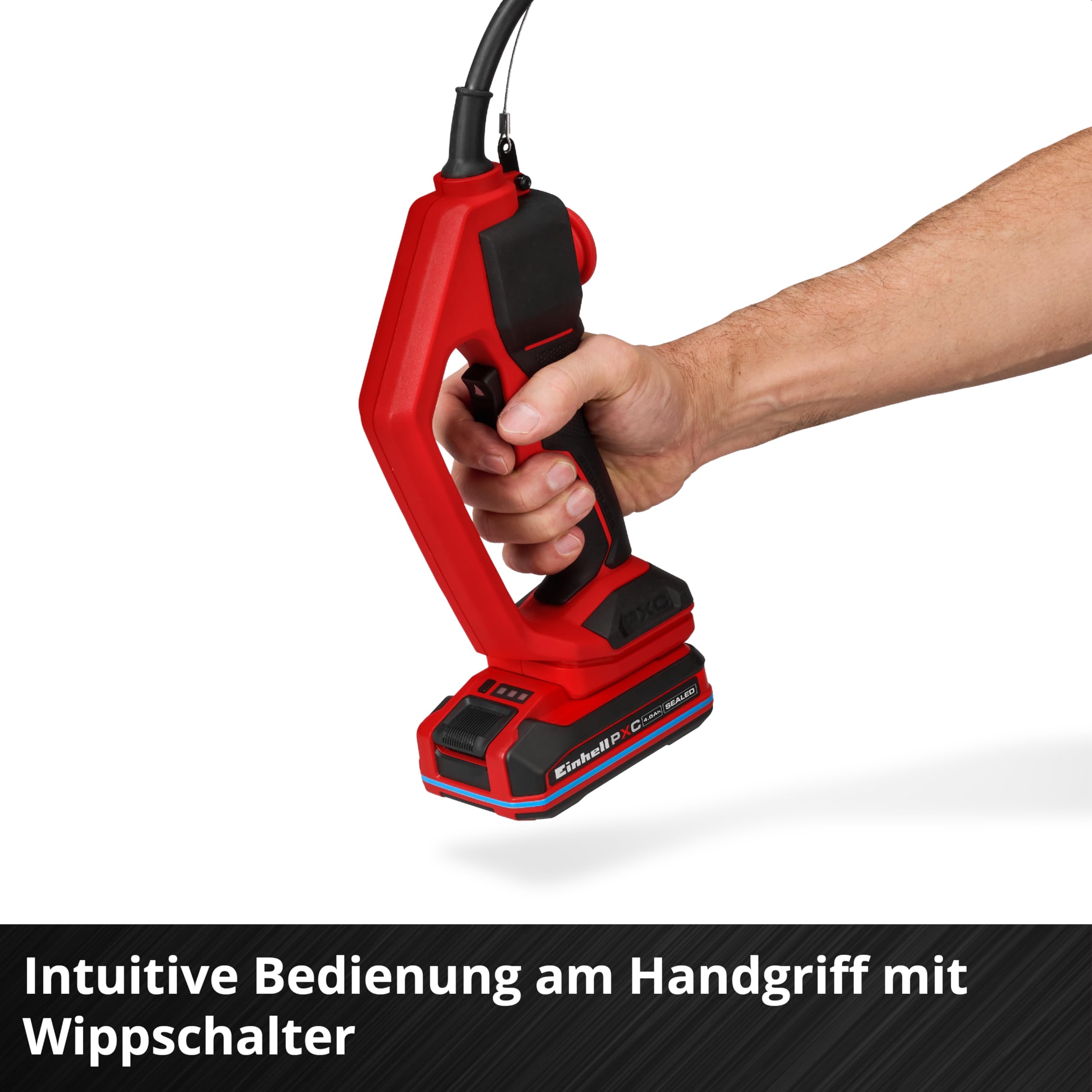 Einhell Akku-Seilhebezug TE-EH 18/250 Li BL Power X-Change 18 V Brushless Tragkraft 125 kg 250 kg Hubhöhe 12 m Stahlseil
