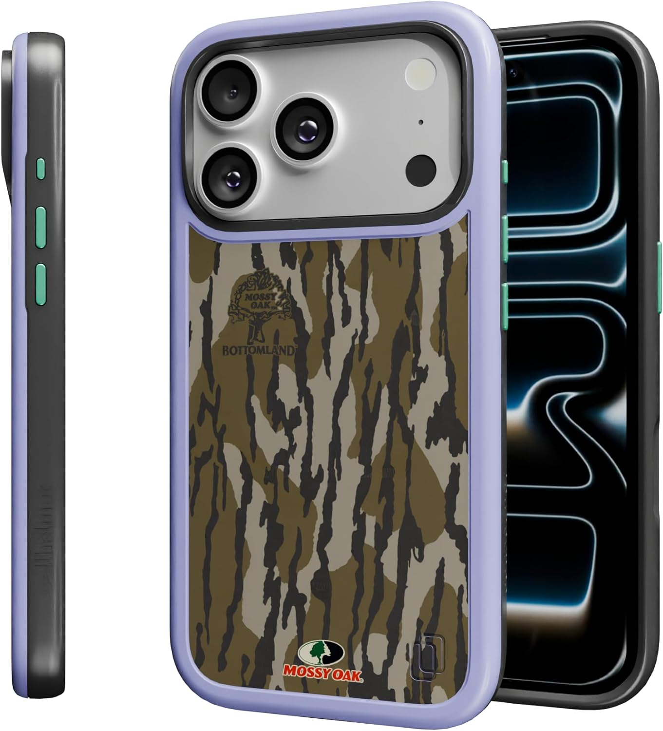 cellhelmet iPhone 17 Pro Shockproof Protective Mossy Oak Case Game Keeper Design, MagSafe Compatible, 18-Foot Drop-Test Certified, Slim, Rugged, Raised Bezels & Lifetime Replacement