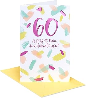 American Greetings 60th Birthday Card (Make Moments Matter)