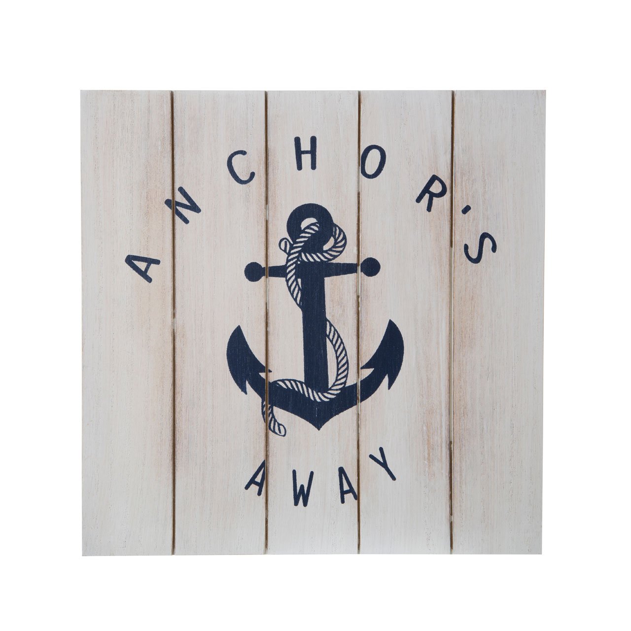 Orsina Nautical Sailor Illustration Canvas Wall Art - White