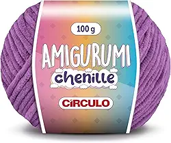Linha Amigurumi Chenille - Circulo - 100g - 110 metros - 909 TEX (6034-Realeza)