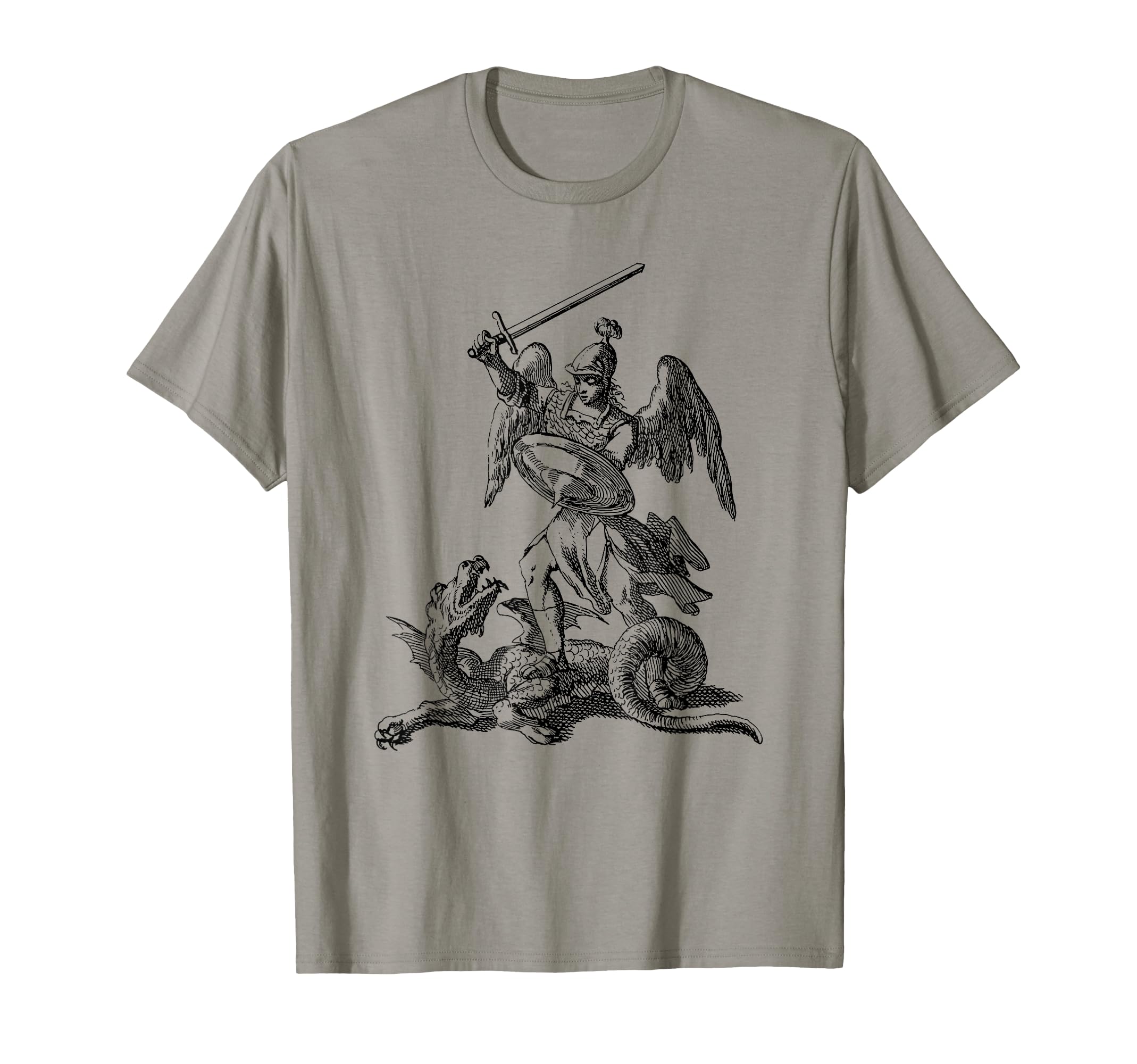 Saint George Shirt St George Slaying the Dragon Artwear T-Shirt