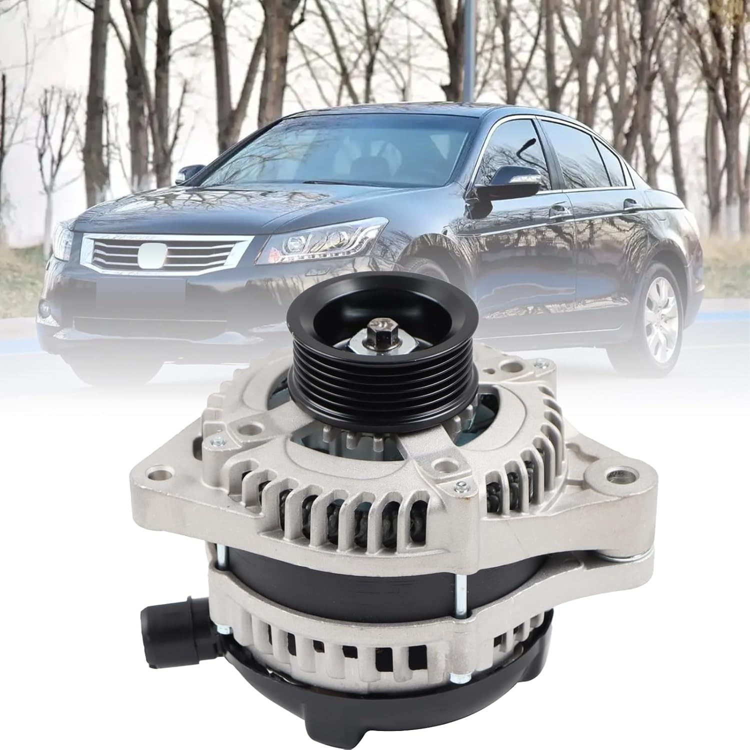 11600N Alternator Compatible with 2011-2012 Honda Accord,2010-2011 Accord Crosstour,2012 Crosstour 3.5L Replace# 1042101600 31100R70A1