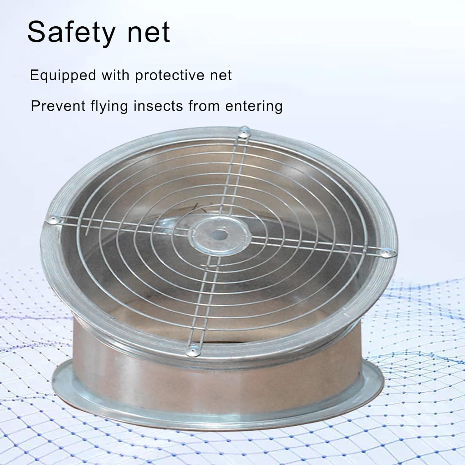 Galvanized Steel Vent Chimney Cap All-Weather Fireplace Exhaust Roof Cover Insulated Chimney Cap for Optimal Ventilation 20x20x20cm (7.8x7.8x7.8in)