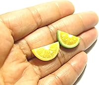 Vista 2 de Calamansi Lime Pin - Tiny Food Jewelry