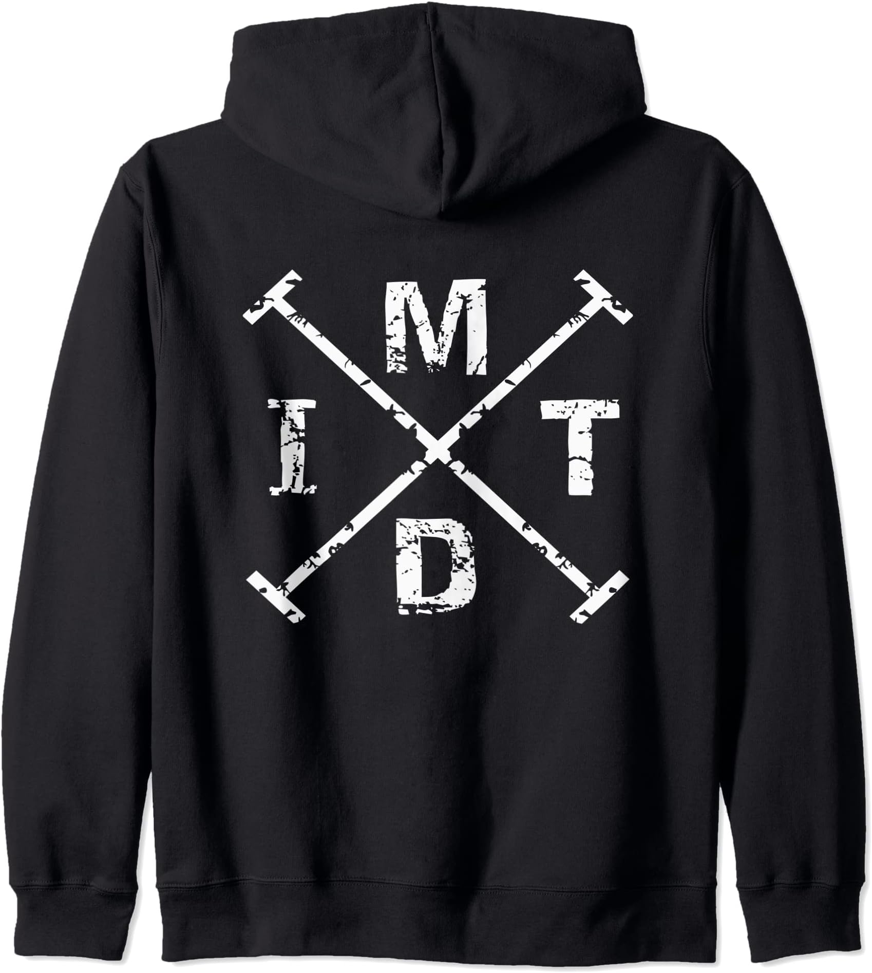 I Make The Difference Motivation Inspire Fitness Streetwear Zip Hoodie