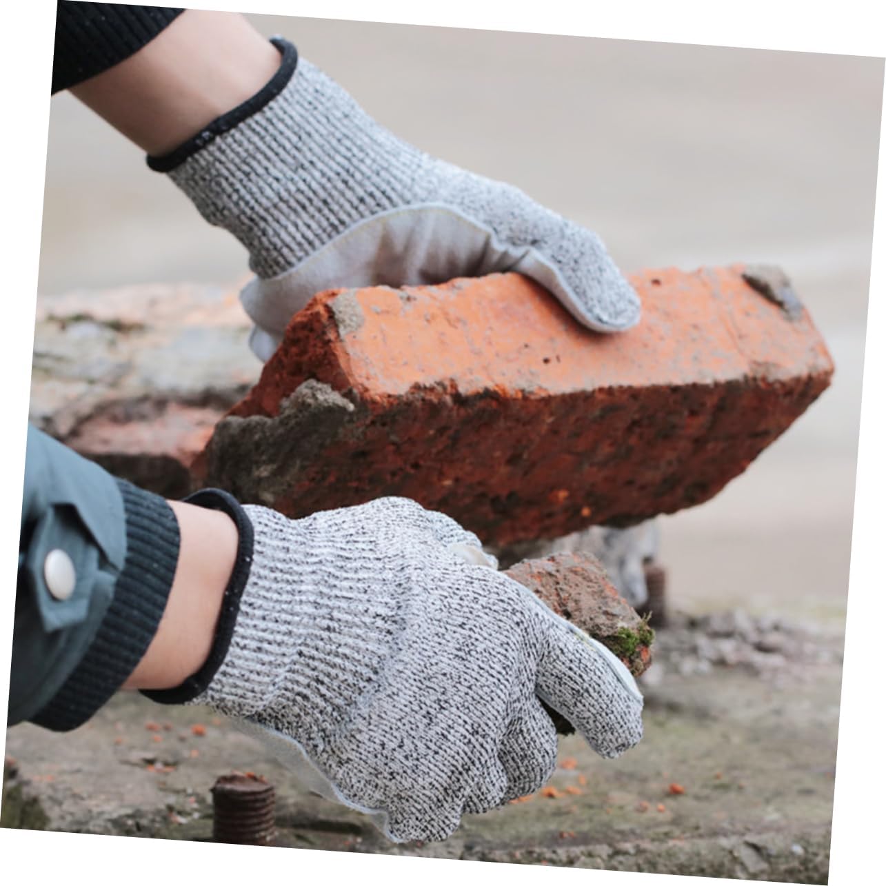 Toddmomy 1pair Cut Resistant Gardening Gloves Comfortable Outdoor Work Gloves for Men and Women Breathable Protective Gear for Planting and Pruning Tasks