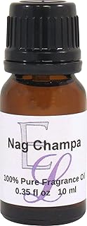 Nag Champa Fragrance Oil by Eclectic Lady, 10 ml Premium, Long Lasting Diffuser Scent, Aromatherapy