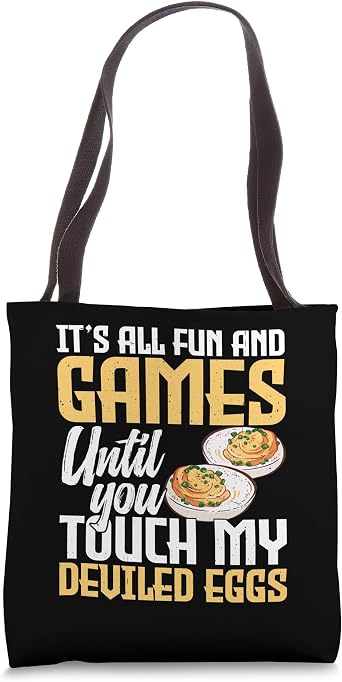 Deviled Eggs Maker Plastic Egg Trays for Deviled Eggs Tote Bag