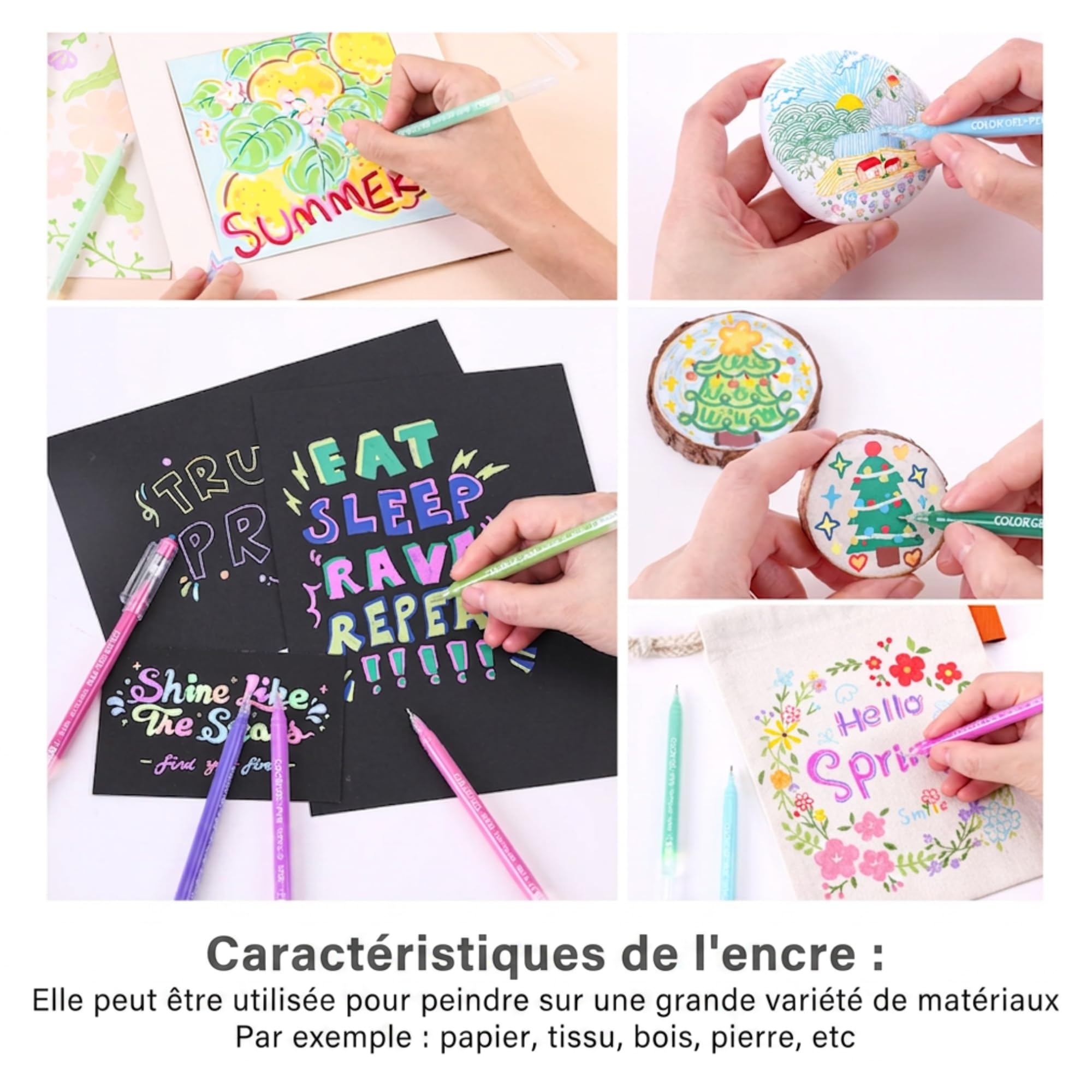 languo 240 Stylos Gel – 234 Couleurs Uniques – Collection Complète Coloriage Adulte & Enfant – Stylos Gel mine 0,6mm – Coloriage mystère, Dessin, Bullet Journal, Scrapbooking, Mandala