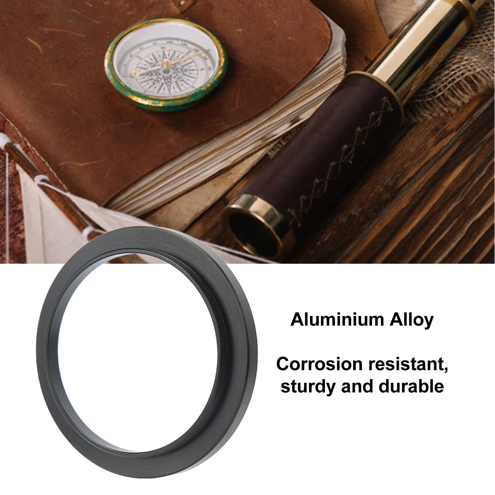 Anello Adattatore Per Telescopio M42 A M48 – Filettatura 0.75mm, In Alluminio Con Trattamento Antiriflesso
