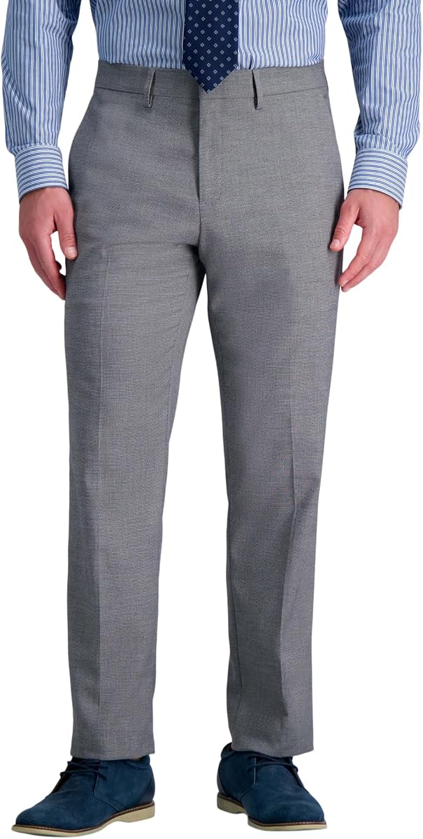 Haggar Men's Jmh Premium Stretch Tailored Fit Solid Suit Separates - Pants and Jackets