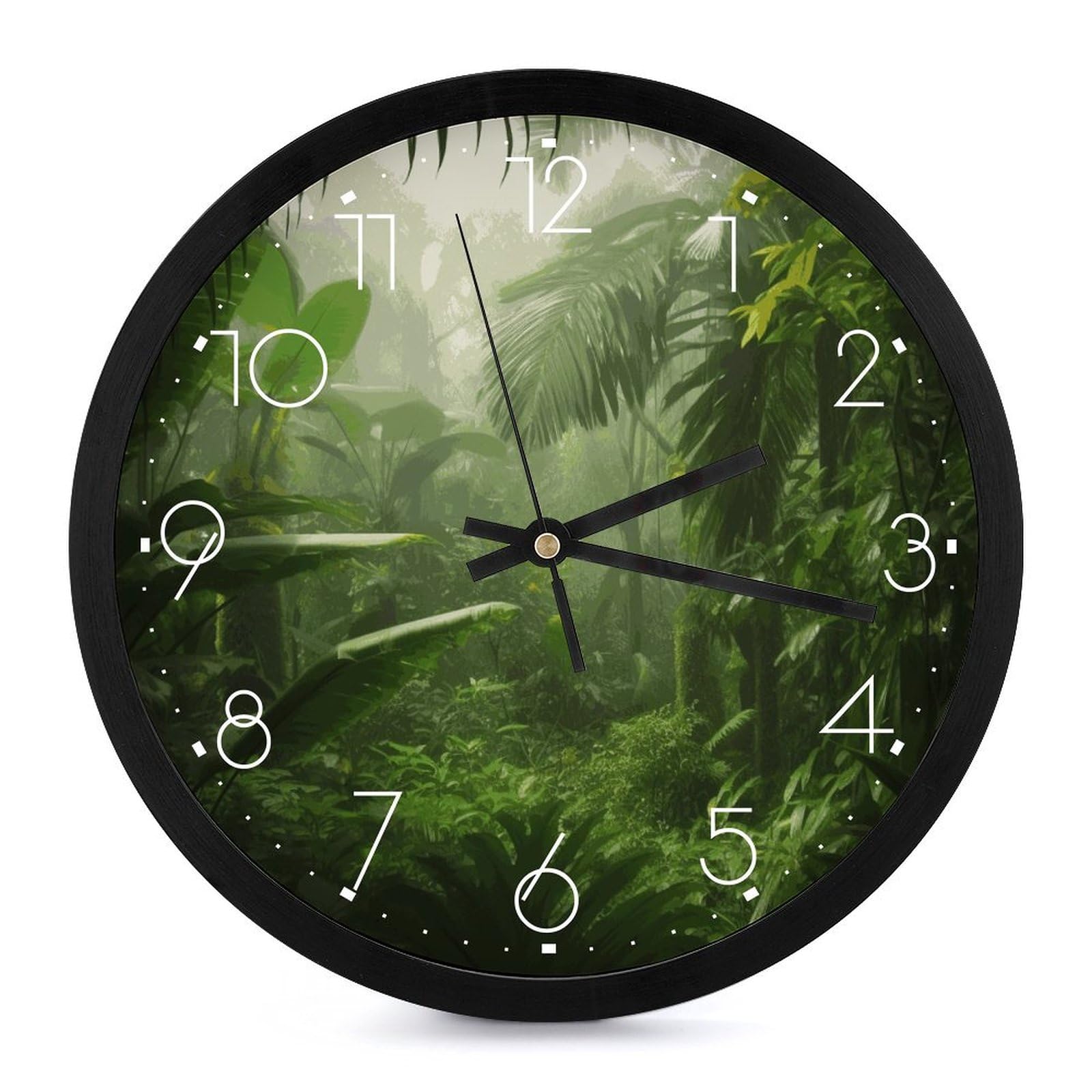 Horloge murale silencieuse sans tic-tac pour chambre et bureau