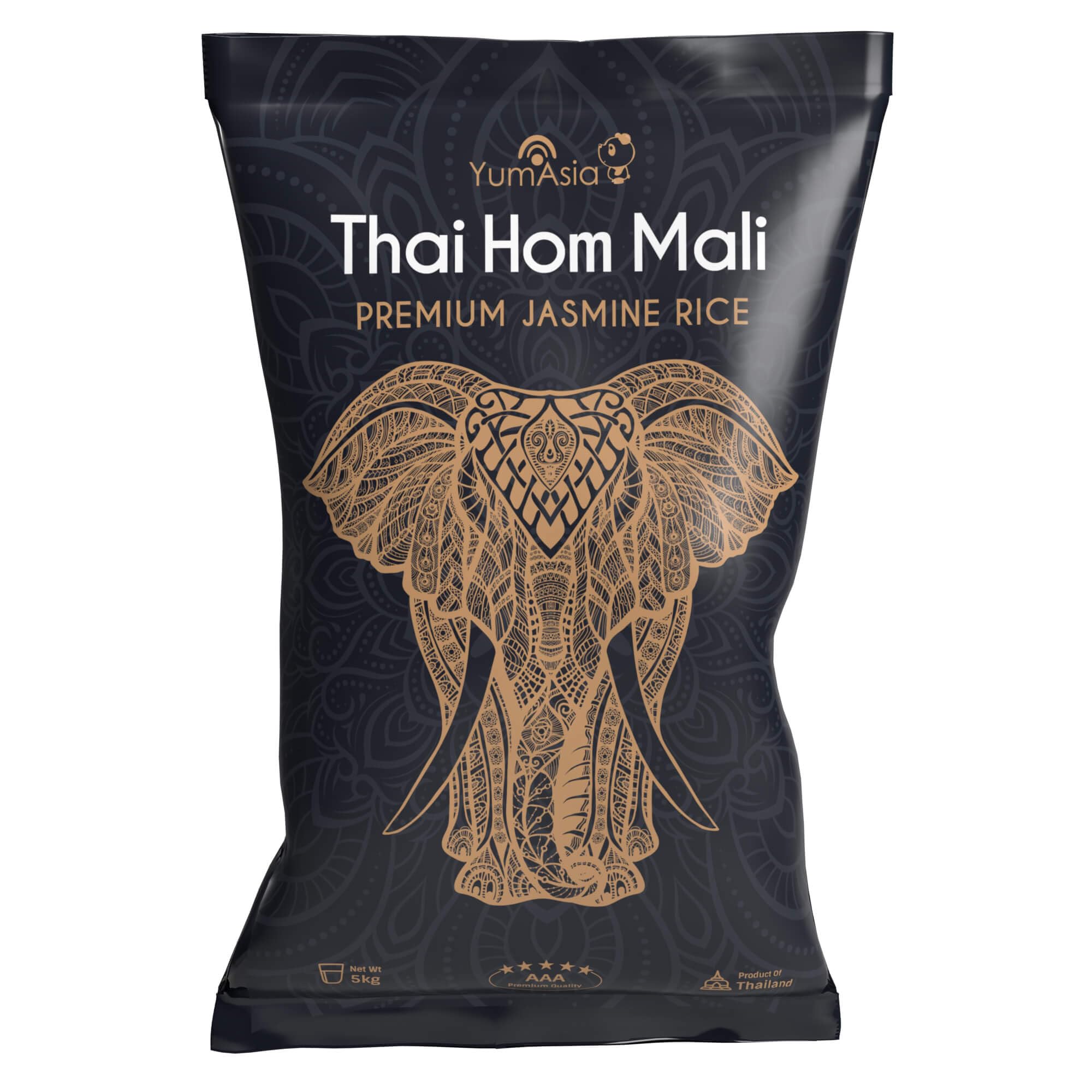 Yum Asia Thai Hom Mali Premium Arroz Jazmín Blanco – 5kg