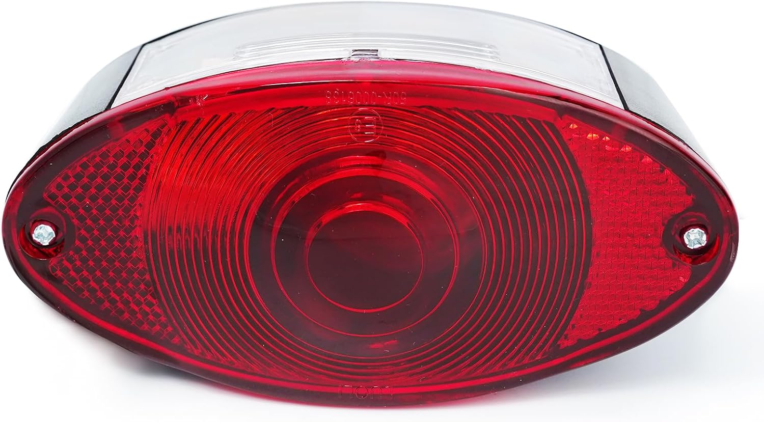0181 Motorcycle Cafe Racer Oval Brake Tail Light Signal Lamp for Honda Yamaha Suzuki Kawasaki