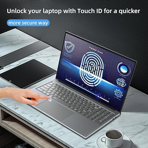 Miniatura 5 de Morostron Laptop con pantalla táctil IPS de 16 pulgadas y 2.5 K, Intel Core i7 hasta 3.9 GHz, 16 GB de RAM 1 TB SSD, Windows 11 Metal Laptop con
