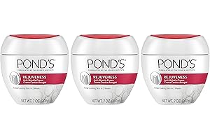 Ponds Rejuveness Anti-Wrinkle Cream Instant Age Rewind (3 Pack of 7oz Pumps)