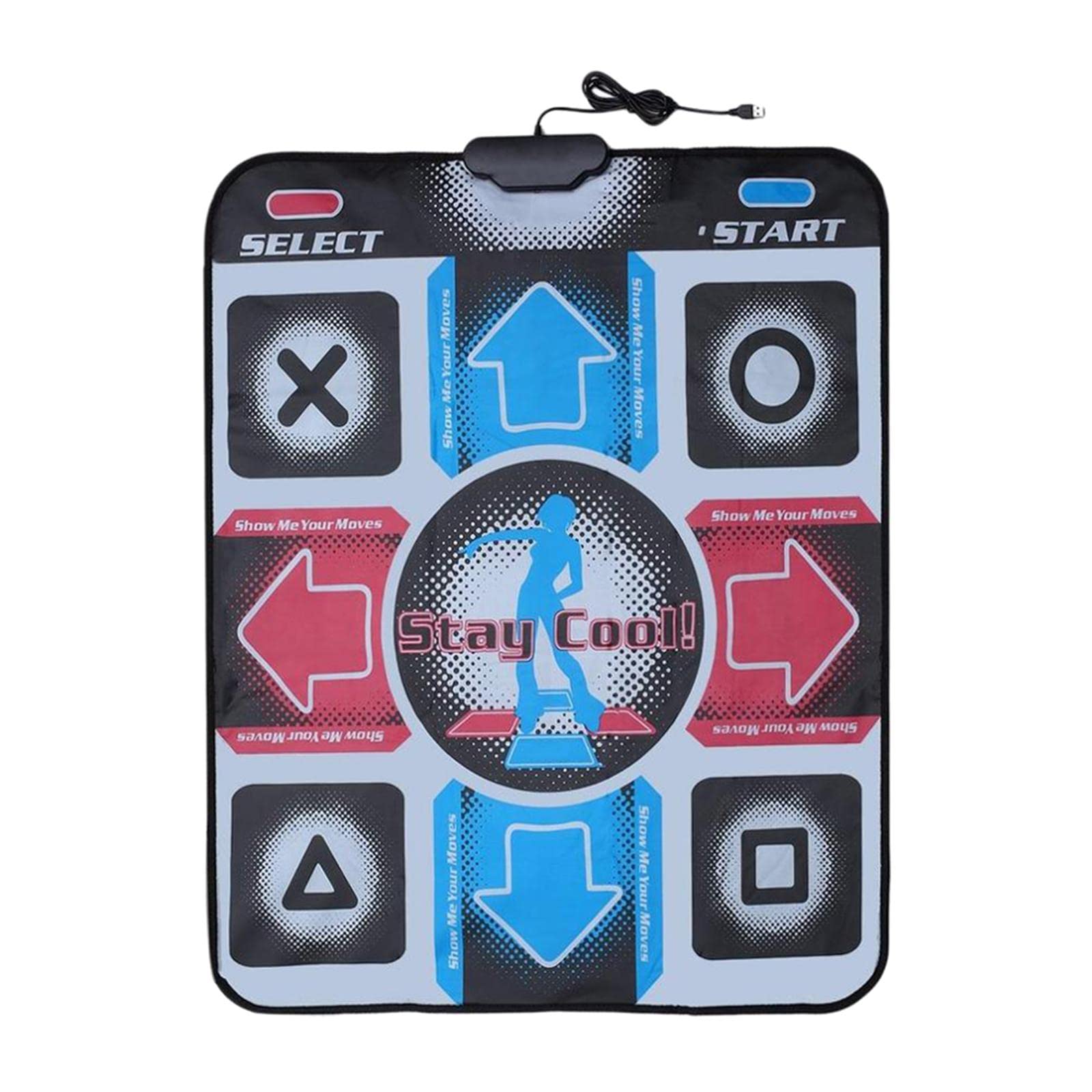 Single Person Dance Mat Dancing Step Mat Non Slip Dancing Blanket for Kids| Video Games & Consoles|Video Game Accessories|Controllers & Attachments-picture-23