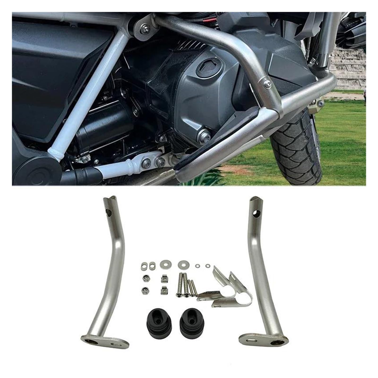 bloków zderzaka Pasuje do BMW R1250GS R 1250 GS GSA R1250GSA silnik motocykla pasek awaryjny zderzak ochrona ramy wzmocnienia Gmoli Motocyklowych