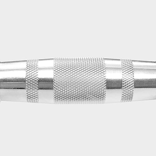 Miniatura 10 de LIONSCOOL - Mancuernas hexagonales de goma con mango de metal para entrenamiento de fuerza y resistencia, desarrollo de musculatura y entrenamiento