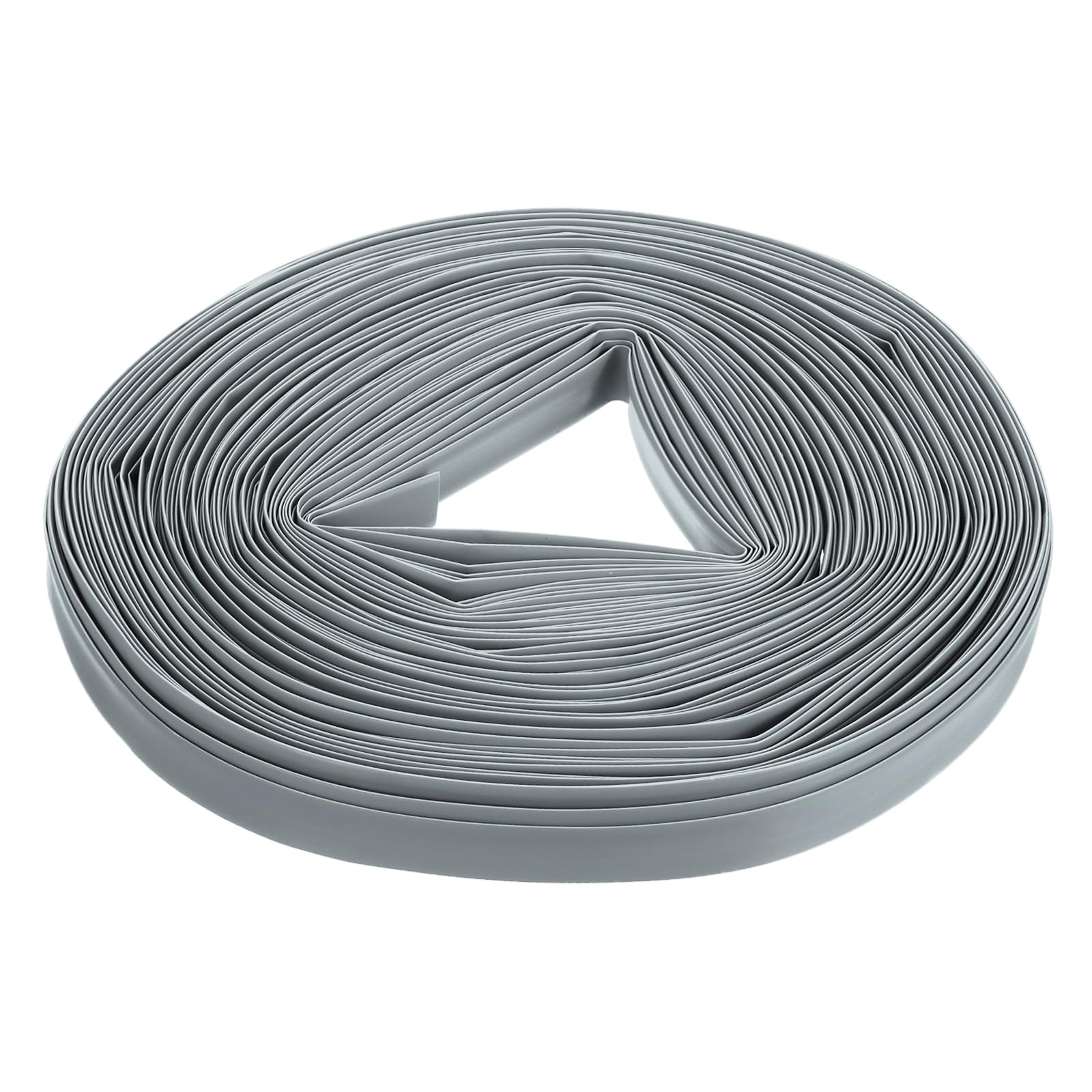 Guaina termorestringente, diametro interno 1/24", lunghezza 75,9 m, rapporto 2:1, poliolefina, guaina termorestringente per isolamento dei cavi elettrici, gestione dei cavi, nero