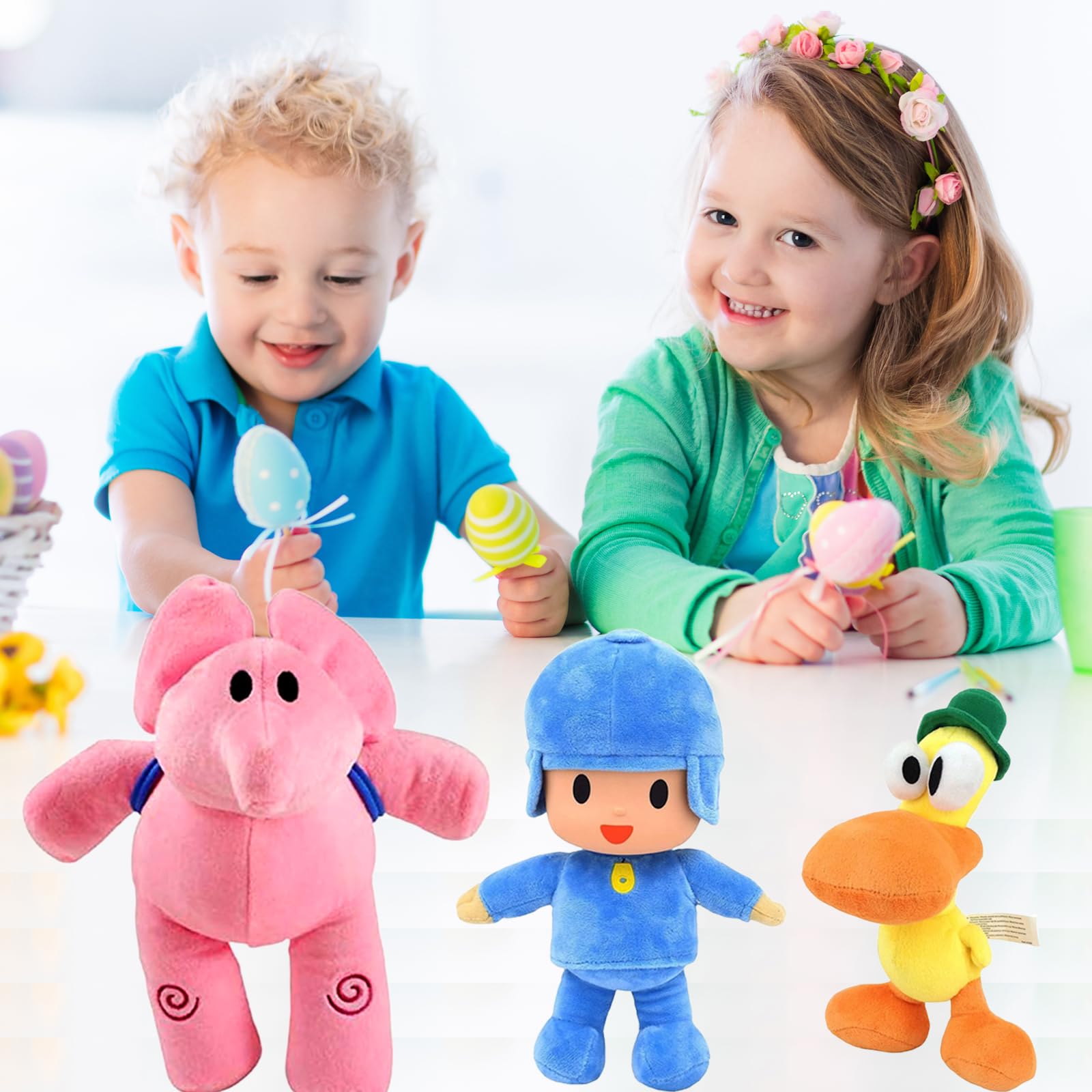 Pocoyo Plüschtier Elly-Elefant – 30 Cm, Weiches Kuscheltier Für Kinder, Geschenk
