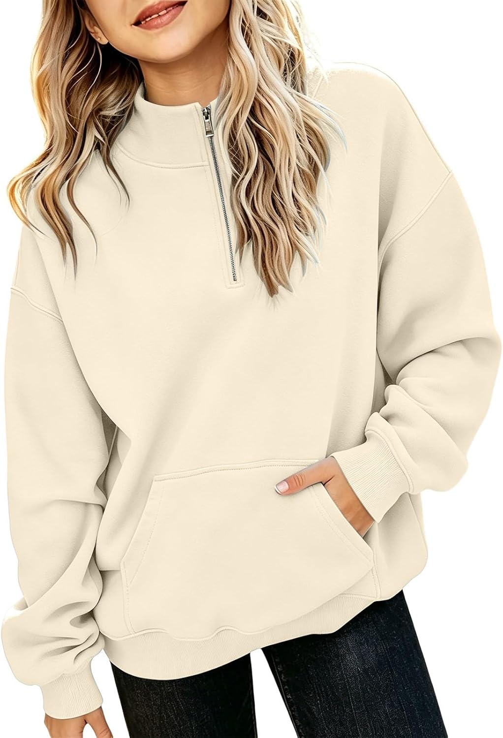 Kid Girls Lightweight Zip Up Hoodie Teens Soft Knit Hooded Sweatshirt With Thumb Holes 5 To 14 Years