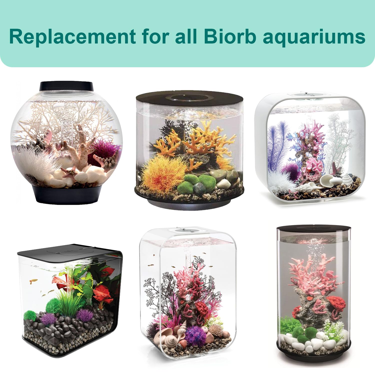 biOrb HALO 15 MCR blanc (LED à changement de couleurs) - Aquariums