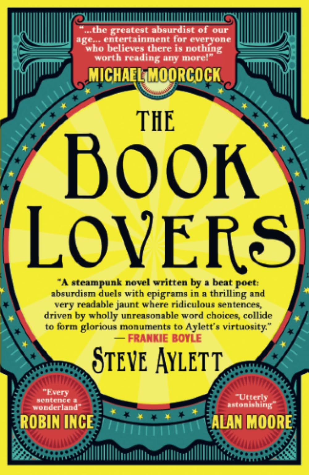 The Book Lovers: Mesmerising new steampunk from cult satirist Steve Aylett