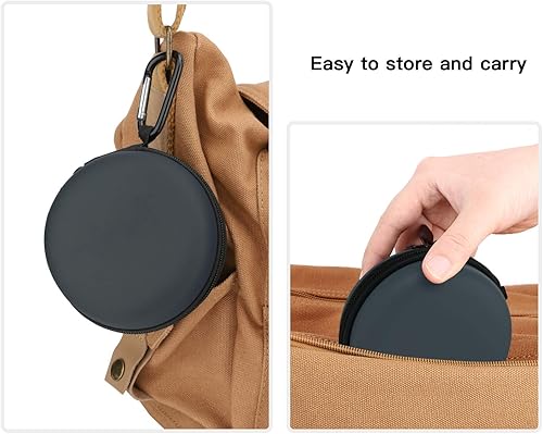 Miniatura 5 de MoKo Caja de almacenamiento compatible con Apple Watch Series 987654321SE, bolsa de viaje protectora portátil compatible con iWatch de 1.496 in