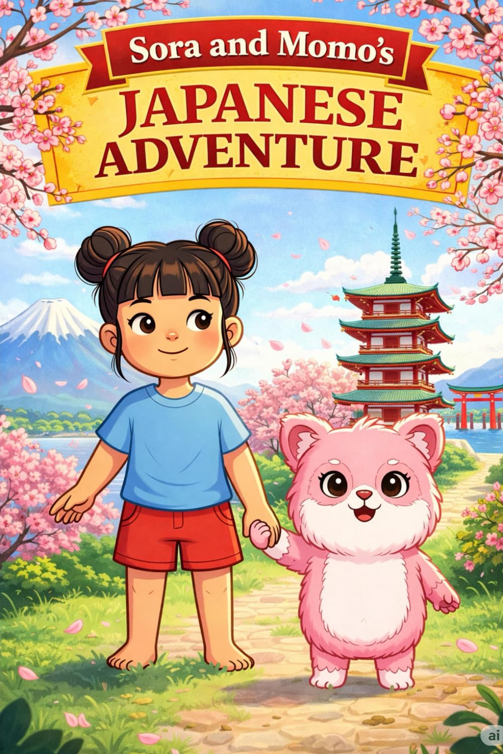 Sora and Momo's Japanese Adventure: An Interactive Introduction to Japanese Words and Culture for Young Children