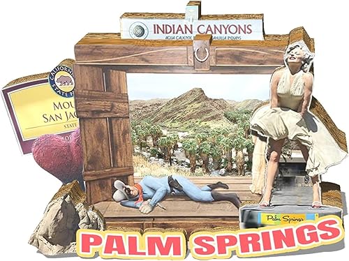 Imán de madera para nevera con diseño de palmeras de Estados Unidos, diseño 3D, recuerdos coleccionables, decoración hecha a mano