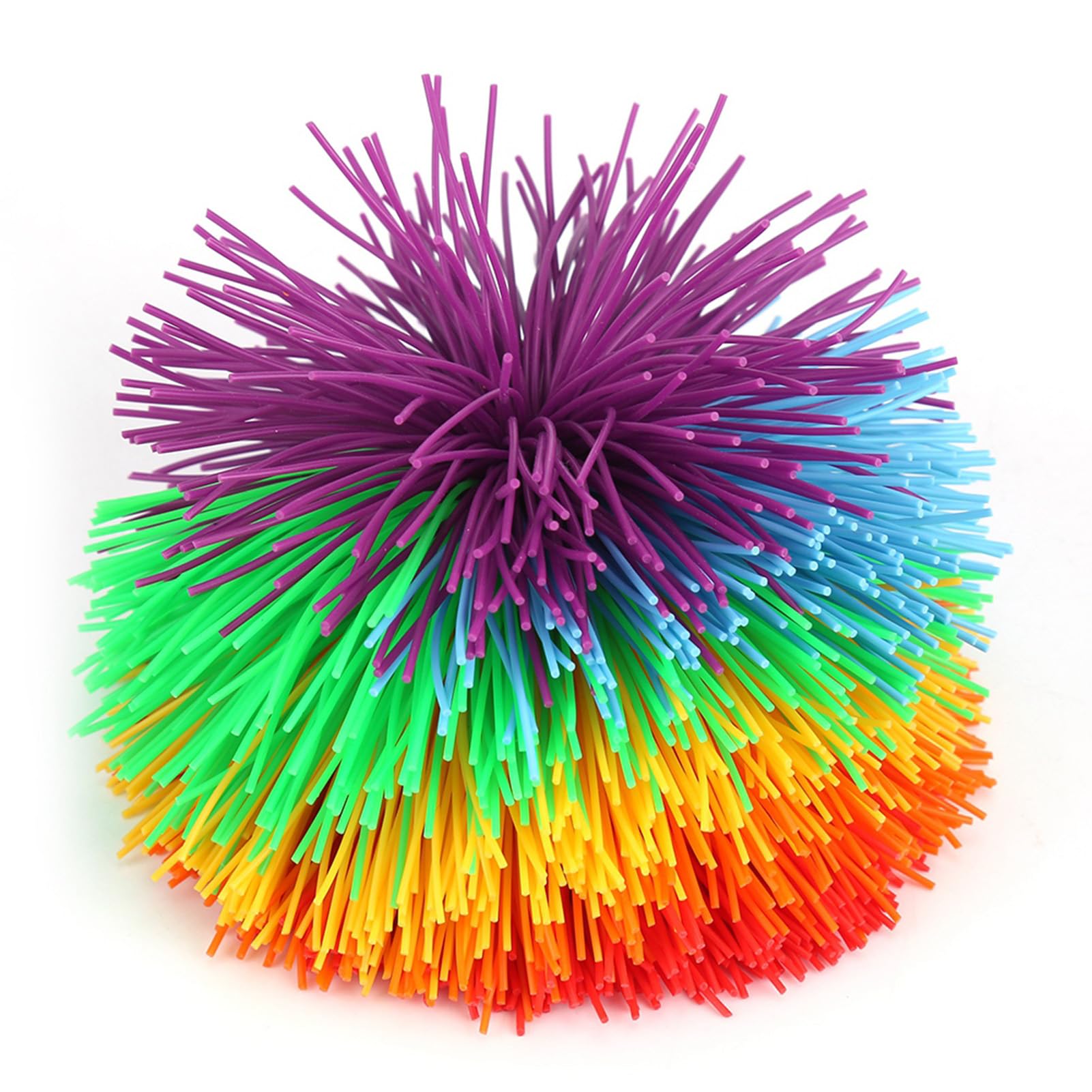 HEEPDD Colorful Sensory Silicone Ball Toy, Stress Relief for Kids and Adults, Premium Material Soft Squeeze Fidget Toy for Playtime Fun and Relaxation