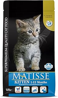 Farmina Matisse Kitten Food | Complete & Balanced Nutrition | for Kittens (1-12 Months) | Supports Healthy Growth & Brain Price In India