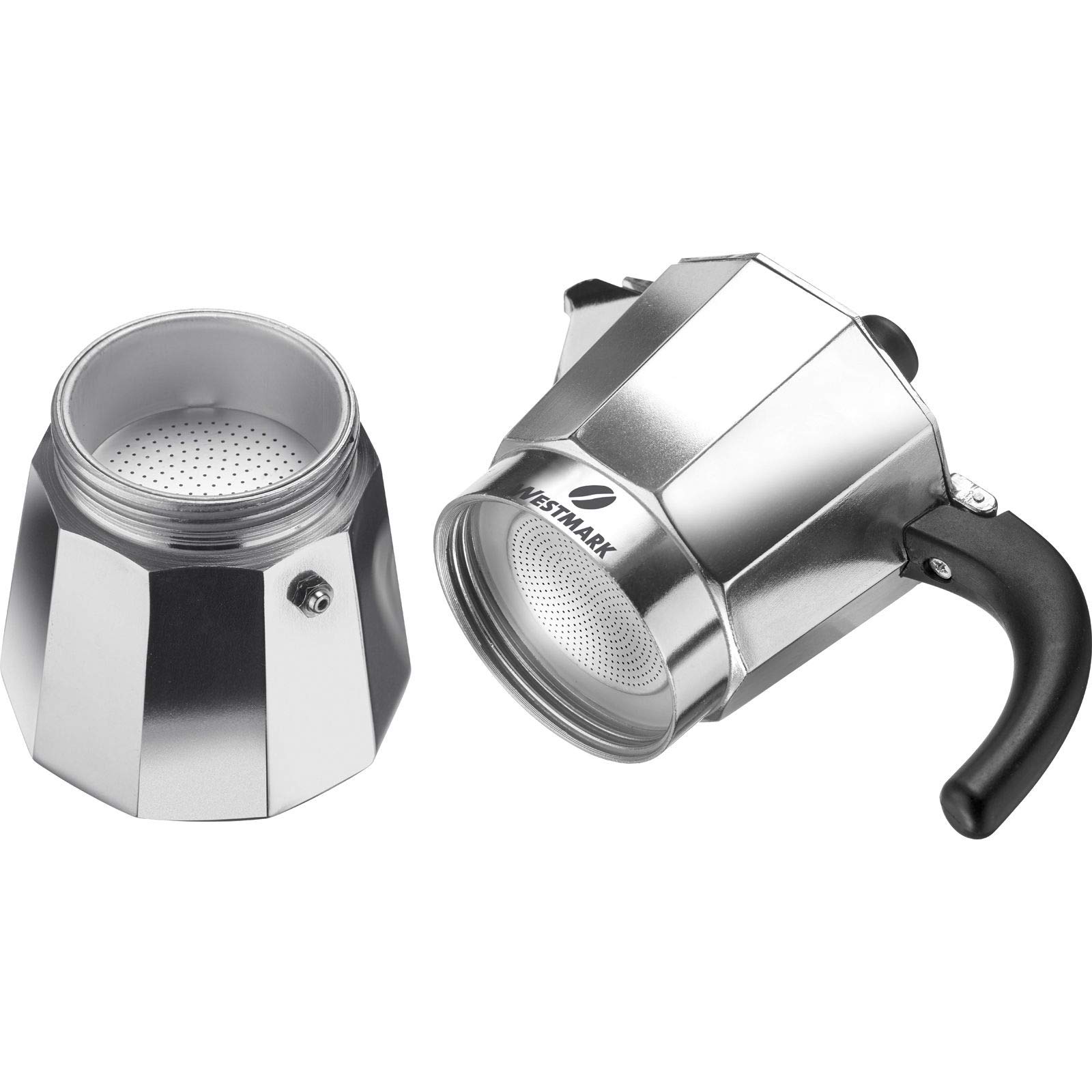 Westmark 24602260 Brasilia - Caffettiera da 3 tazze in alluminio