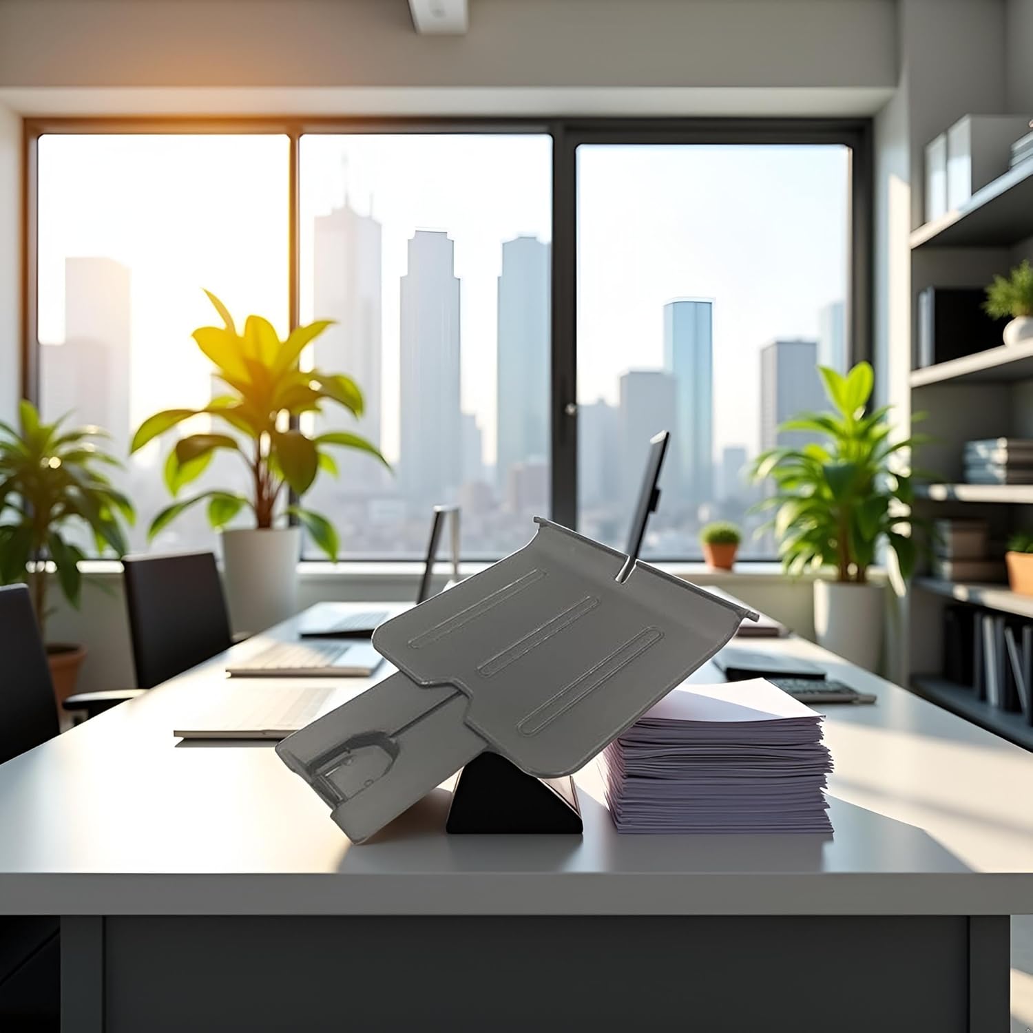 Black RM1-6903-000CN RM1-6903 Paper Output Delivery Tray Compatible with HP P1102 P1102w P1102s M1536 P1005 P1006 P1007 P1008 P1106 P1108 P1109 P1607 Computer Printer Trays