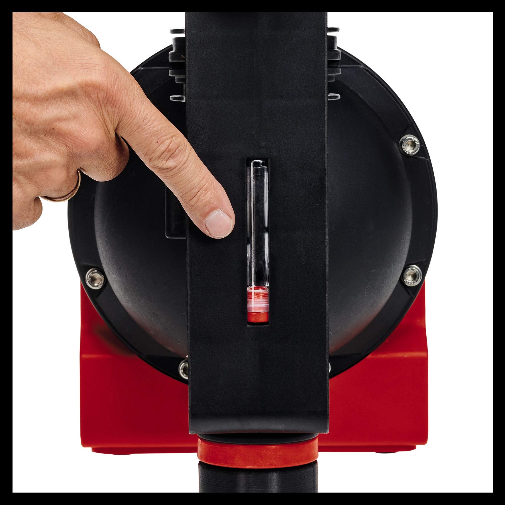 Einhell GE-GP 1145 ECO - Bomba de jardín (1100 W, 4500 L/h máx. caudal, indicador de llenado de agua, suciedad y succión, protección térmica/heladas, prefiltro con válvula antirretorno, incluye
