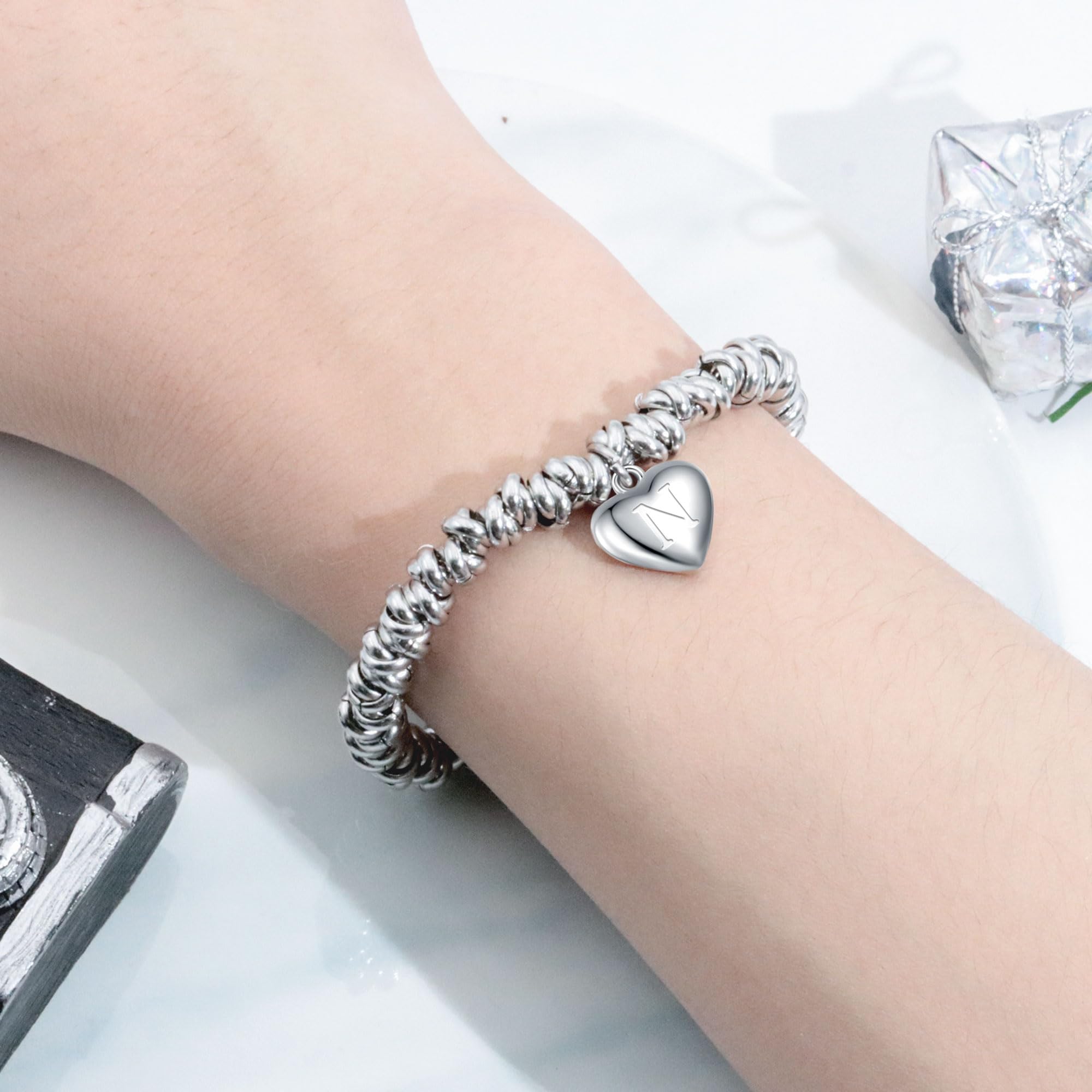 Seleneva Bracciale per Donne Ragazze,Idee Regali di Laurea da Amici Sorella Compagni Ragazze Adolescenti di Classe Maestro Ispiratore Braccialetto Laureato Compleanno Regalo di Natale