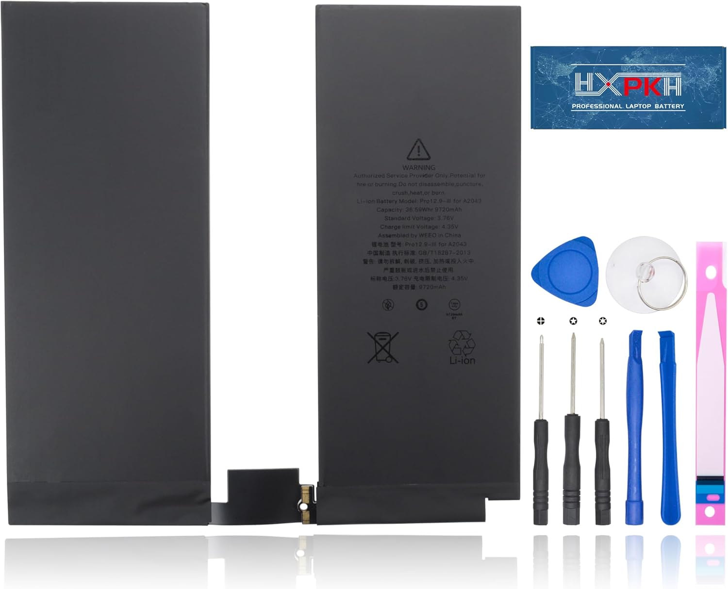 Connettore Dock Ricarica Per IPad Pro 11" 2018 (A1980 A1934) E 12.9" 2018 (A1876) – Kit Di Sostituzione Con Strumenti Inclusi - 3