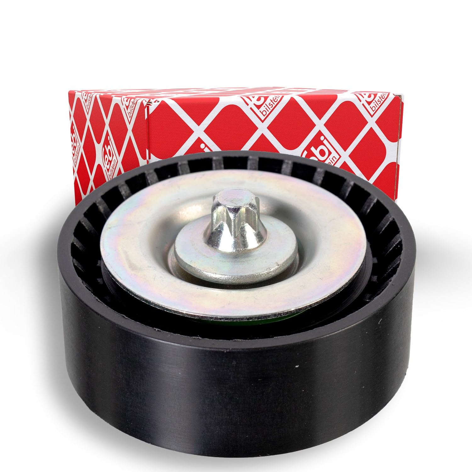 Aux Belt Idler Pulley fits MERCEDES B220 W246 2.2D 11 to 18 OM651.930 Guide Febi