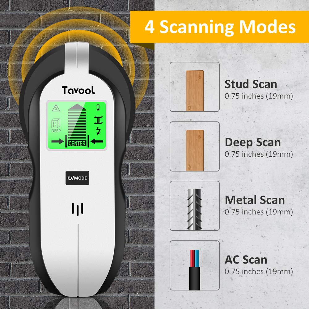 Stud Finder Wall Scanner 4 in 1 Stud Detector Detector Beam Finders