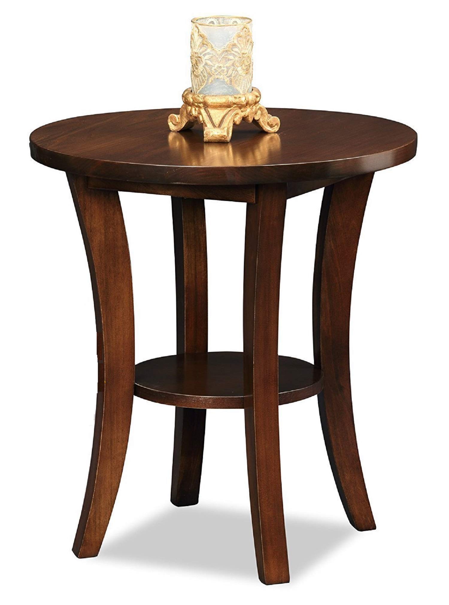 STRATA FURNITURE Sheesham Wood Bedside Table with Shelf Storage End Table Nightstand for Bedroom Living Room Home (Chocolate Cherry Finish) (B077D6QSHZ) Amazon Price History, Amazon Price Tracker