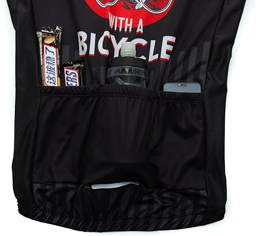 Miniatura 4 de Nunca subestimar un viejo hombre con una bicicleta Ciclismo Sets bicicleta uniforme verano Ciclismo Jersey set Road Bicicletas Jerseys MTB