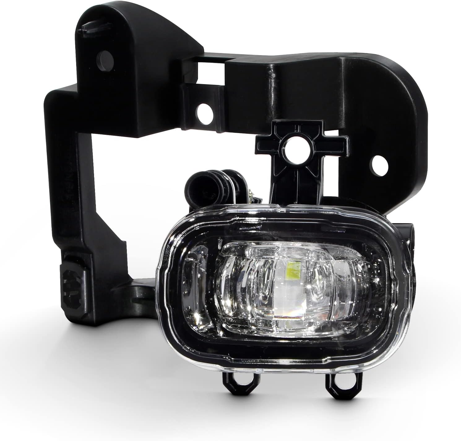 AKKON - Fits 2021 2022 2023 Rogue SUV LED Bumper Chrome Fog Lights Pair w/Wiring Harness Power Switch Accessories
