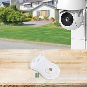 Camera Wall Bracket, 1PCS Wall Mounted Horizontal Bracket Compatible for EZVIZ C6 for C4 Series Dome Cameras Security Mount