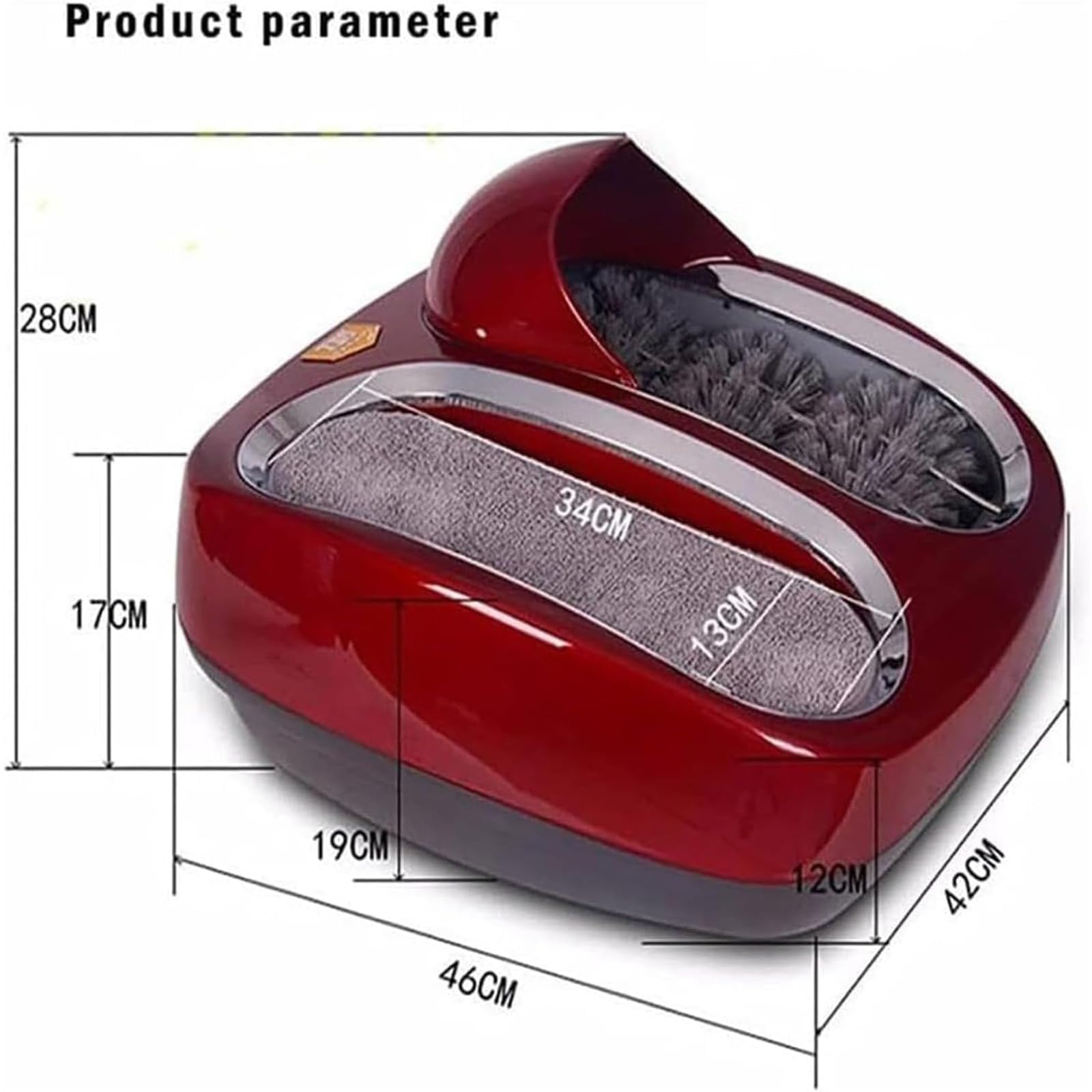 Máquina automática de limpieza de suela de zapatos, lavadora inteligente de botas y zapatos con sensor de inducción y almohadilla súper absorbente, eficiente removedor de suciedad de barro para la