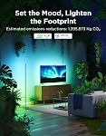 Govee Floor Lamp Basic, 1000lm LED Corner Lamp Compatible with SmartThings, Matter, Alexa, Standing Lamp with Music Mode and 16 Million DIY Colors, 85 Dynamic Scene, Modern Floor Lamp for Living Room